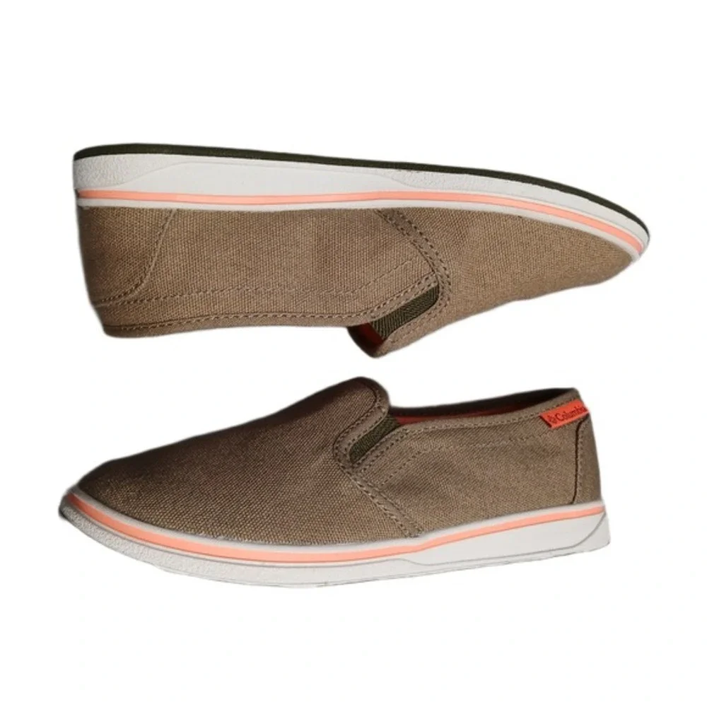 Columbia Crankbait Omni-Grip Casual Sneakers Youth Size‎ 3 Multi Canvas Slip On
